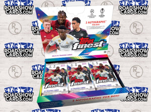 2023-24 Soccer UEFA Club Competitions Finest Hobby - 8 Box Sealed Case