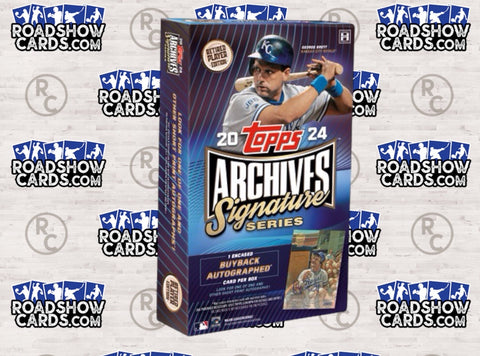 2024 Baseball Archives Signatures Series Box (Retired Player Edition)