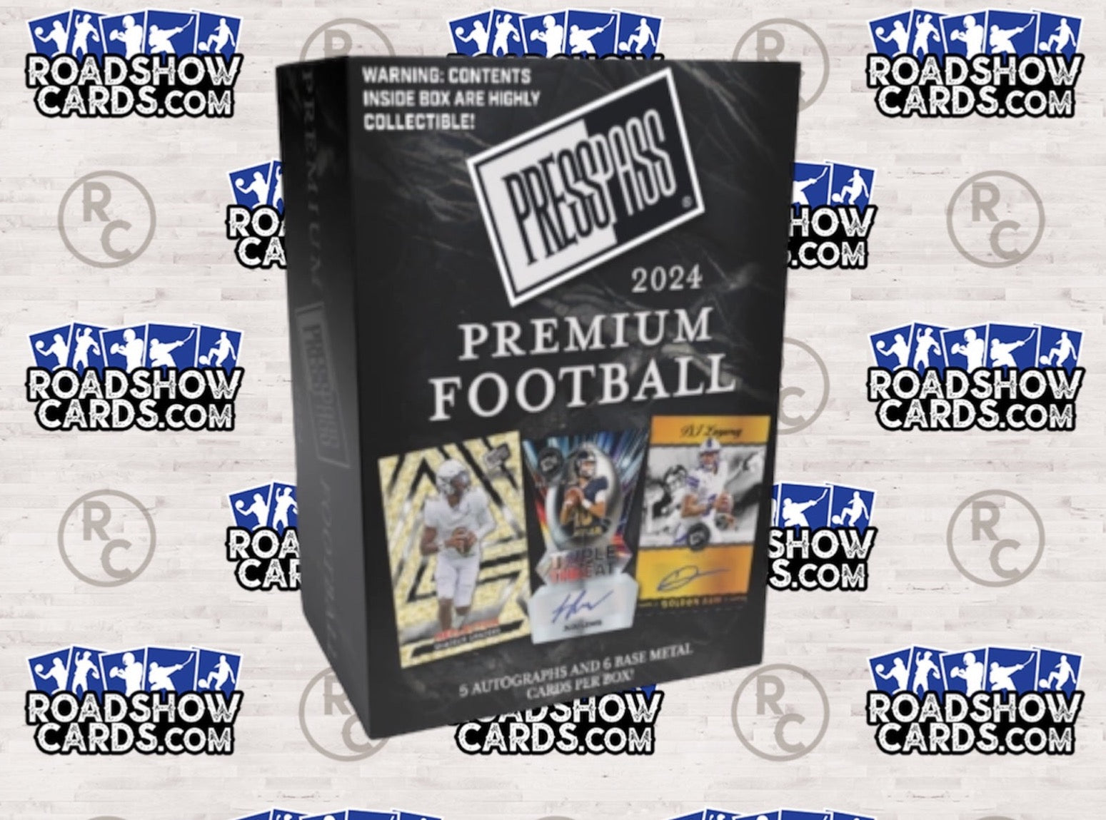 2024 Football Press Pass Premium Hobby Box