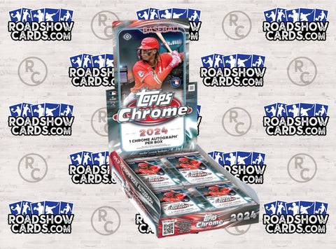2024 Baseball Topps Chrome Hobby - 12 Box Sealed Case