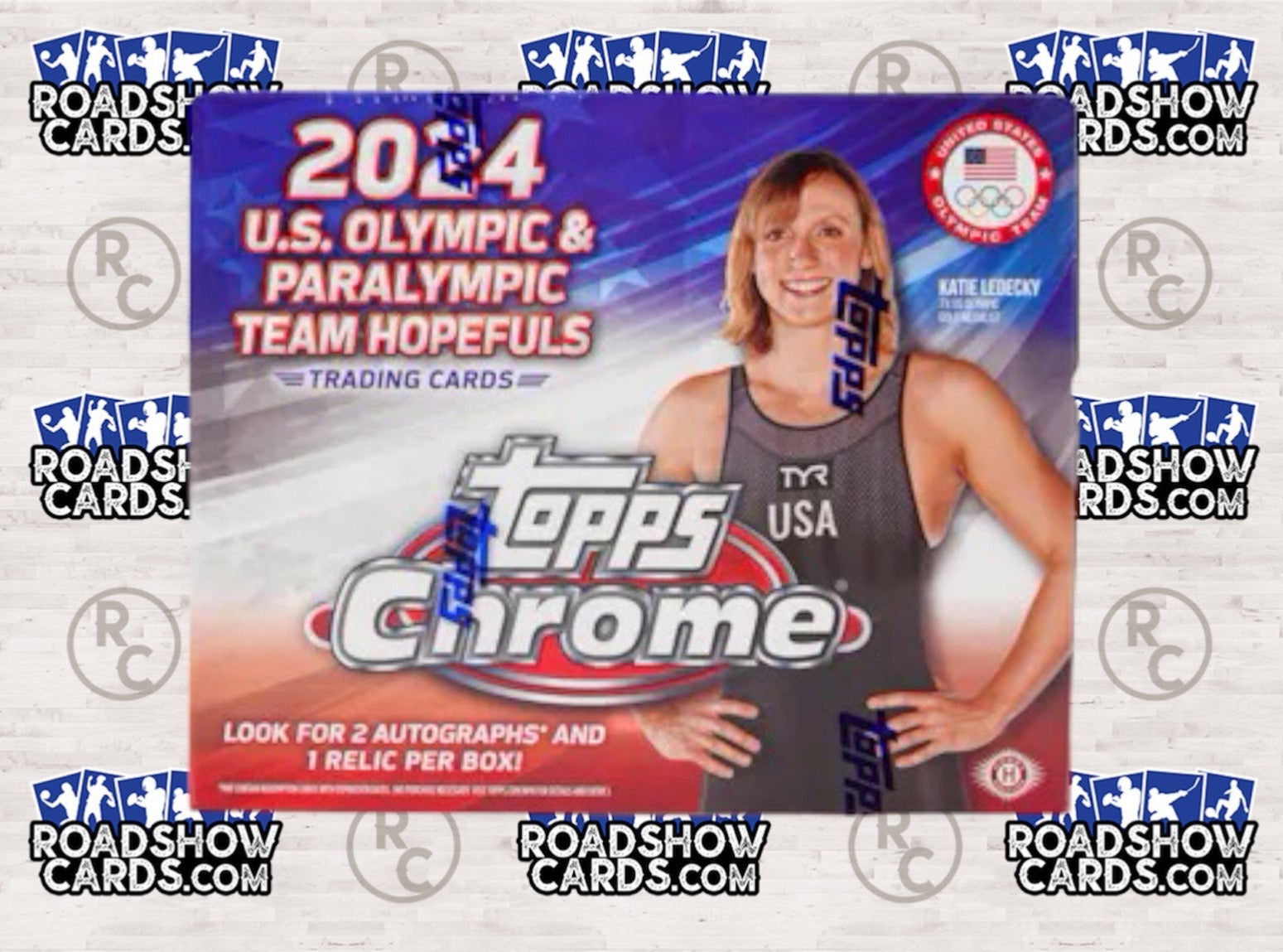 2024 Topps Chrome US Olympic & Paralympic Hopefuls Hobby Box