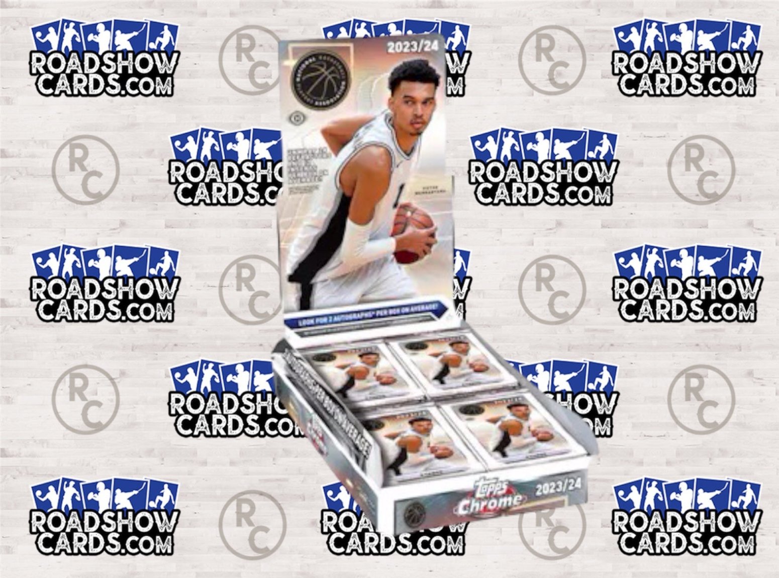 2023-24 Basketball Topps Chrome Hobby Box