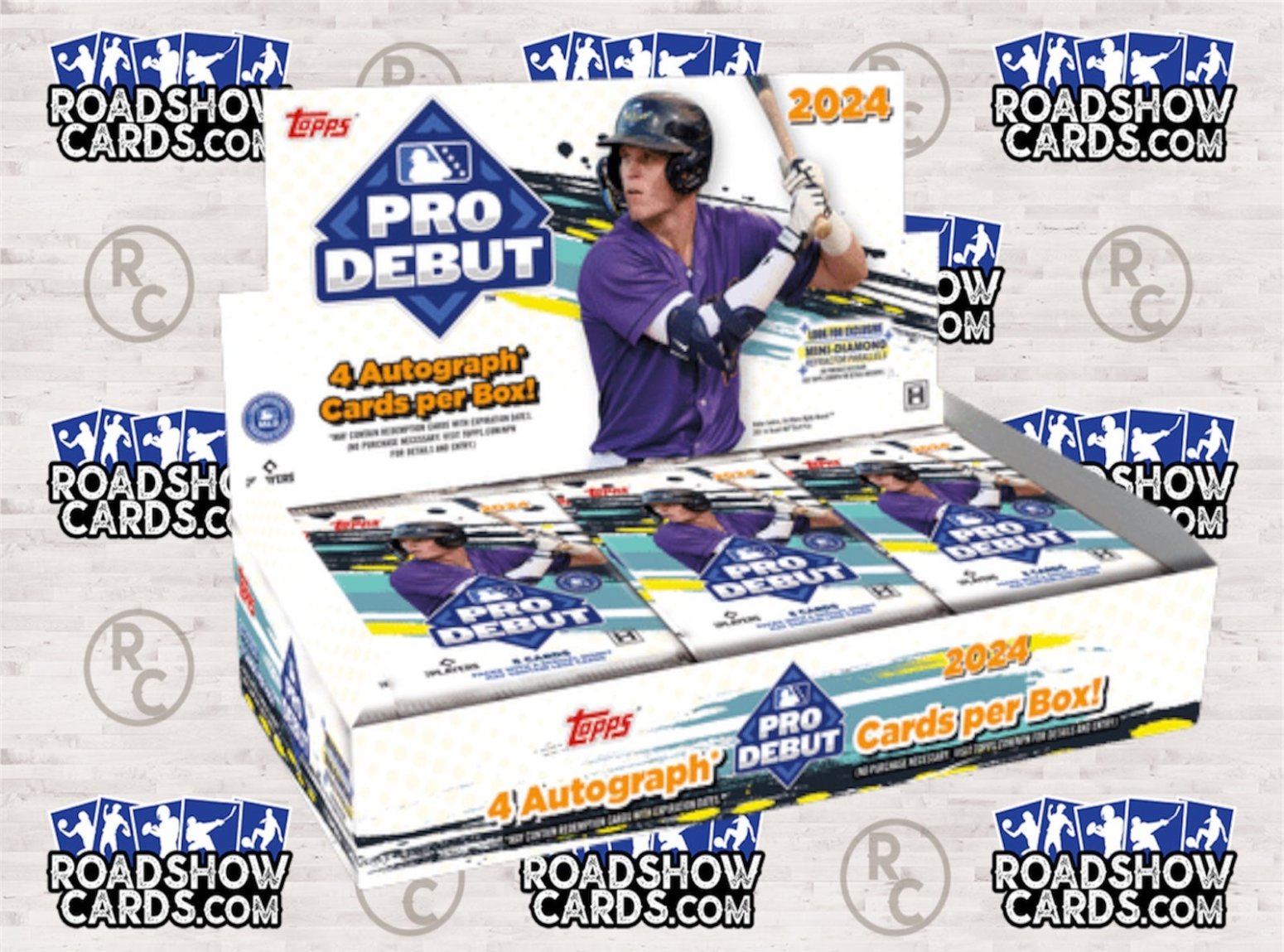 2024 Baseball Pro Debut Hobby - 12 Box Sealed Case