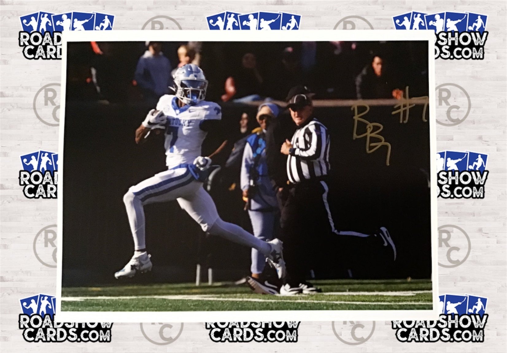 BARION BROWN - Autographed Photo, Signed in Shop