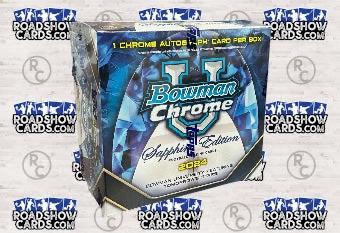 2024 Football Bowman Chrome University Sapphire Edition Box