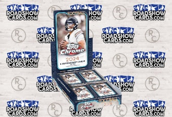 2024 Football Topps Chrome Hobby Box