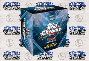 2025 WWE Topps Chrome Sapphire Hobby Box