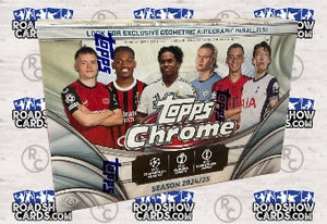2024-25 Soccer UEFA Club Competitions Chrome Breaker's Delight Box