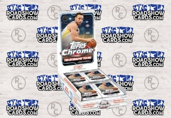 2024-25 Basketball Topps Chrome Hobby Box