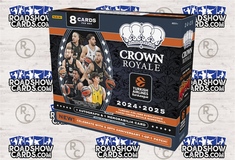 2024-25 Basketball Crown Royale Euroleague Hobby Box