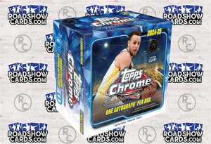 2024-25 Basketball Topps Chrome Sapphire - 10 Box Sealed Case