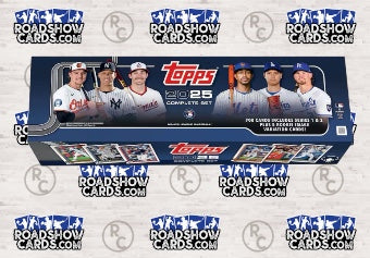 2025 Baseball Topps Complete Factory Set - 12 Box Sealed Case