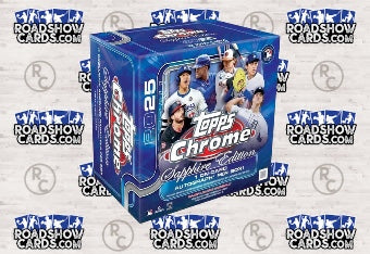 2025 Baseball Topps Chrome Sapphire Edition - 10 Box Sealed Case