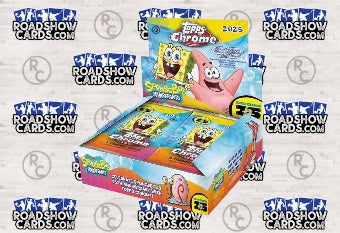 2025 Topps Chrome Spongebob Squarepants 25th Anniversary Hobby Box