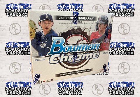 2025 Baseball Bowman Chrome Hobby - 12 Box Sealed Case