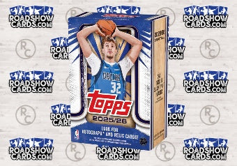 2025-26 Topps Basketball Value - 40 Box Sealed Case