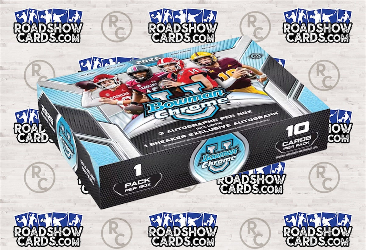 2025 Football Bowman Chrome University Breaker's Delight Box