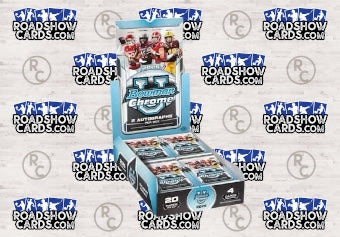 2025 Football Bowman Chrome University Hobby - 12 Box Sealed Case