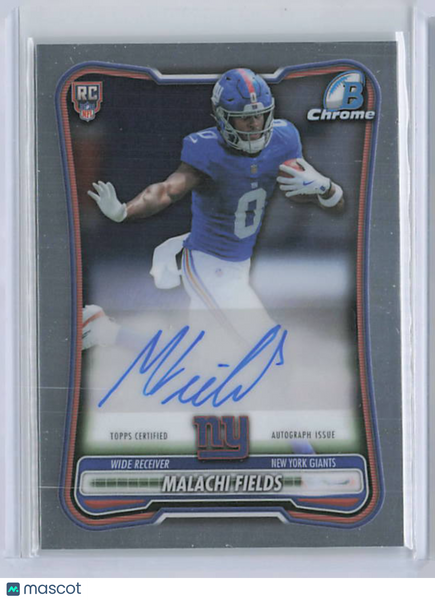 Malachi Fields - 2026 Bowman Chrome Rookie Auto