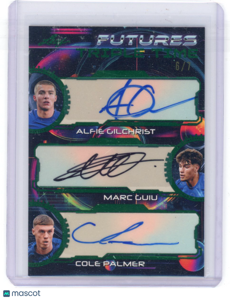 Cole Palmer / Guiu / Gilchrist - 2024 Leaf Futures Auto 6/7