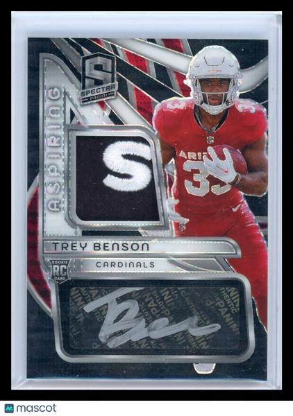 Trey Benson - 2024 Panini Spectra 04/10 Patch RC