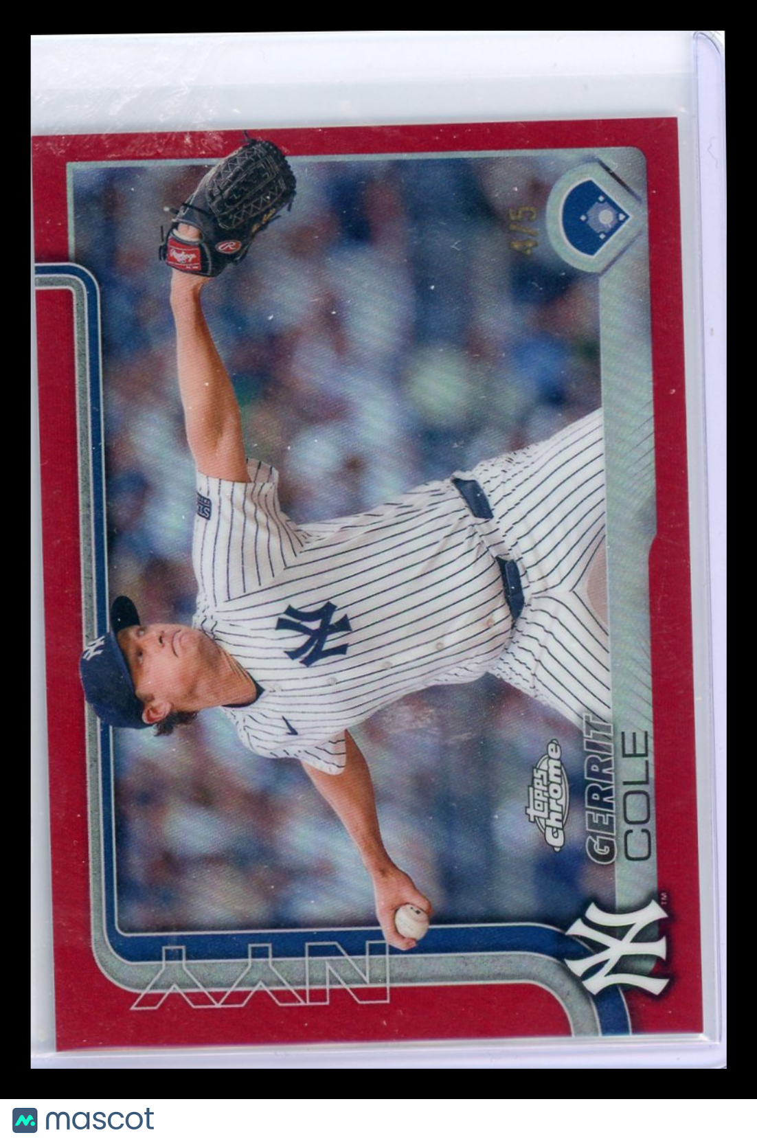 Gerrit Cole - 2025 Topps Chrome 4/5