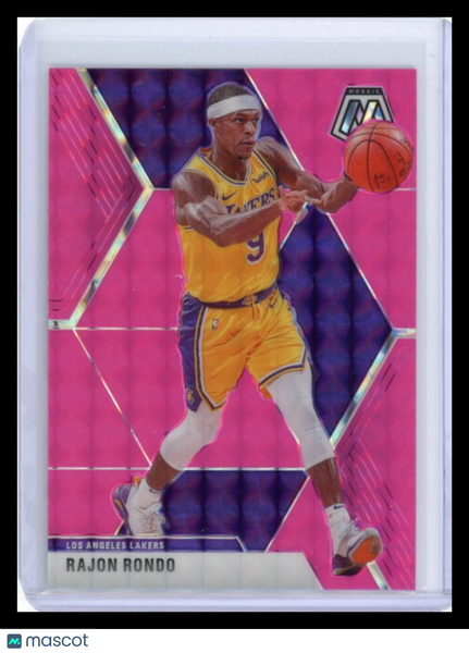 Rajon Rondo - 2019-20 Panini Mosaic Pink /10