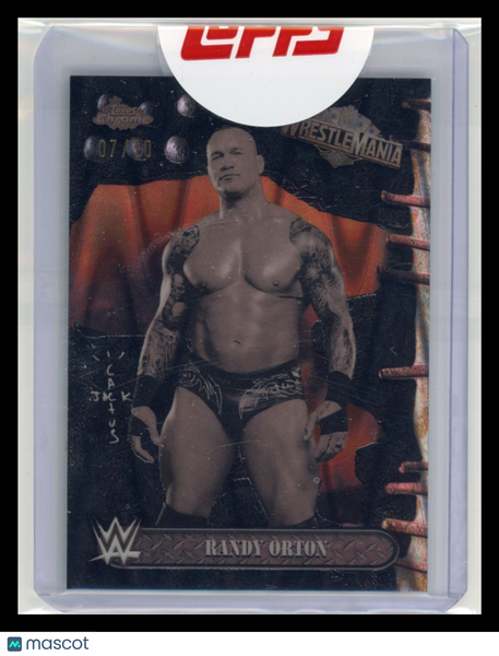 Randy Orton - 2025 Topps Chrome WrestleMania Black Refractor /10