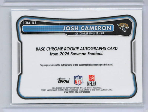 Josh Cameron - 2026 Bowman Chrome Auto
