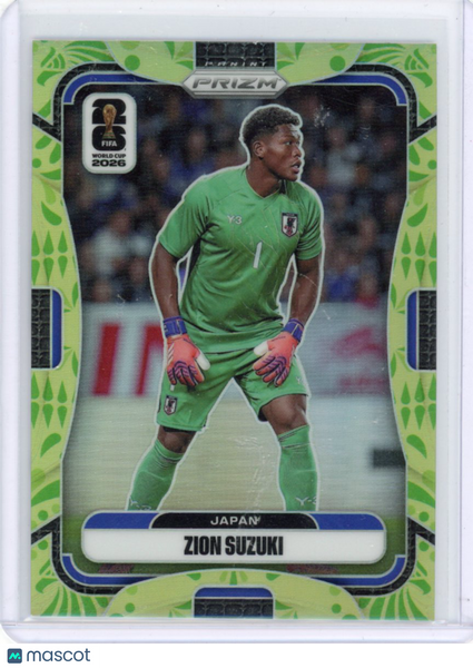 Zion Suzuki - 2026 Fifa World Cup Aguila Prizm /70
