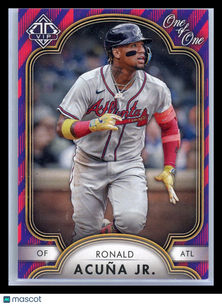 Ronald Acuña Jr. - 2023 Topps Transcentent VIP Party One-of-One