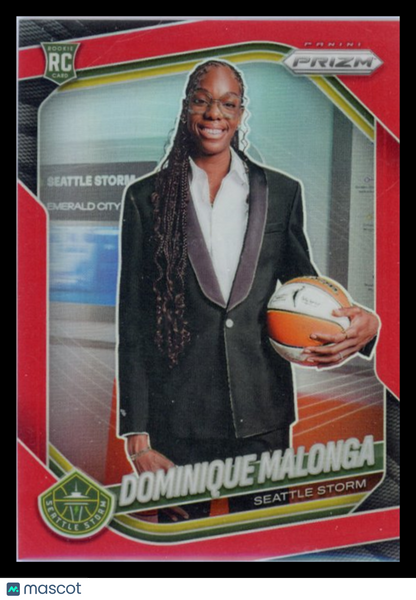 Dominique Malonga - 2025 Panini Prizm Red Rookie 252/299