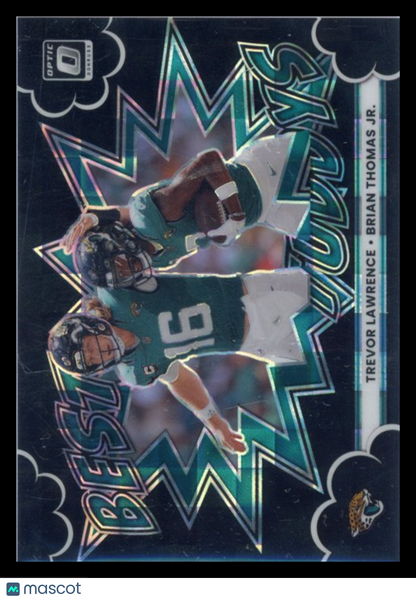 Trevor Lawrence Brian Thomas Jr. - 2025  Donruss Optic Tuddys Pandora 048/149