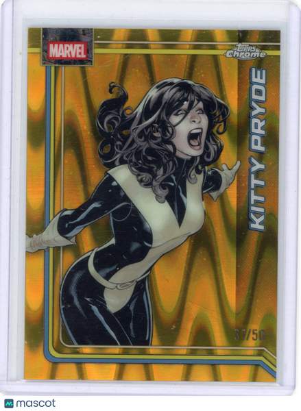 Kitty Pryde - 2026 Marvel Chrome Gold Raywave /50