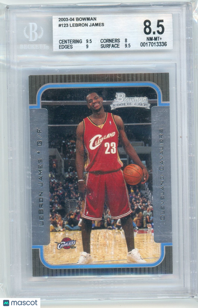 LeBron James - 2003-04 Bowman Topps BGS 8.5 Rookie