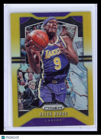 Rajon Rondo - 2019-20 Panini Prizm Gold Prizm /10
