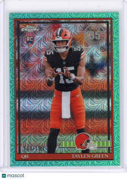 Taylen Green - 2026 Topps Aqua Refractor Silver Pack Rookie /199