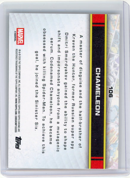 Chameleon - 2026 Marvel Chrome Orange Raywave /25