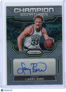Larry Bird - 2022-23 Panini Prizm Champion Signatures 2023 Auto CHS-LBI