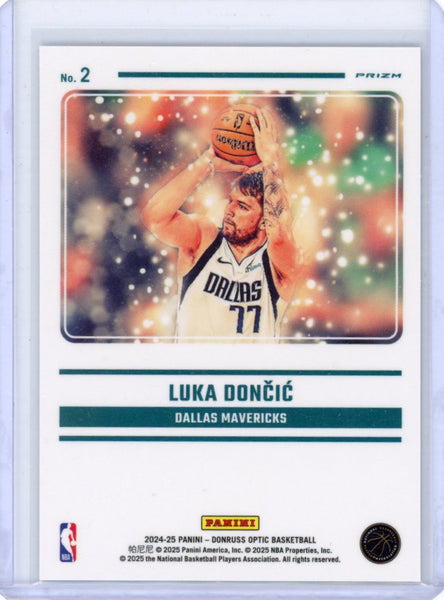 Luka Doncic - 2024-25 Donruss Optic Mythical