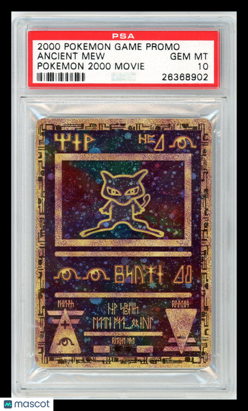 2000 Pokemon Game Movie Ancient Mew Pokemon 2000 Movie GEM MINT PSA 10