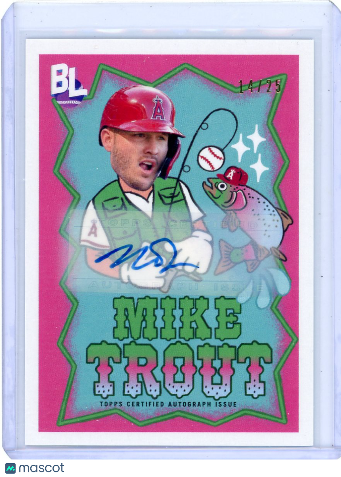 Mike Trout - 2023 Topps Drake Cereal BL 14/25