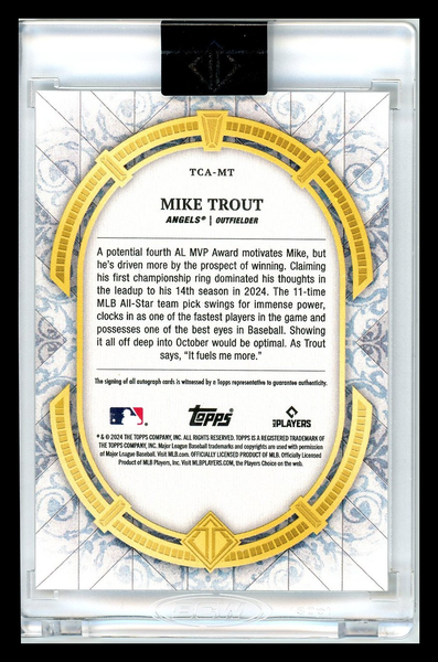Mike Trout - 2024 Topps Tribute 16/25