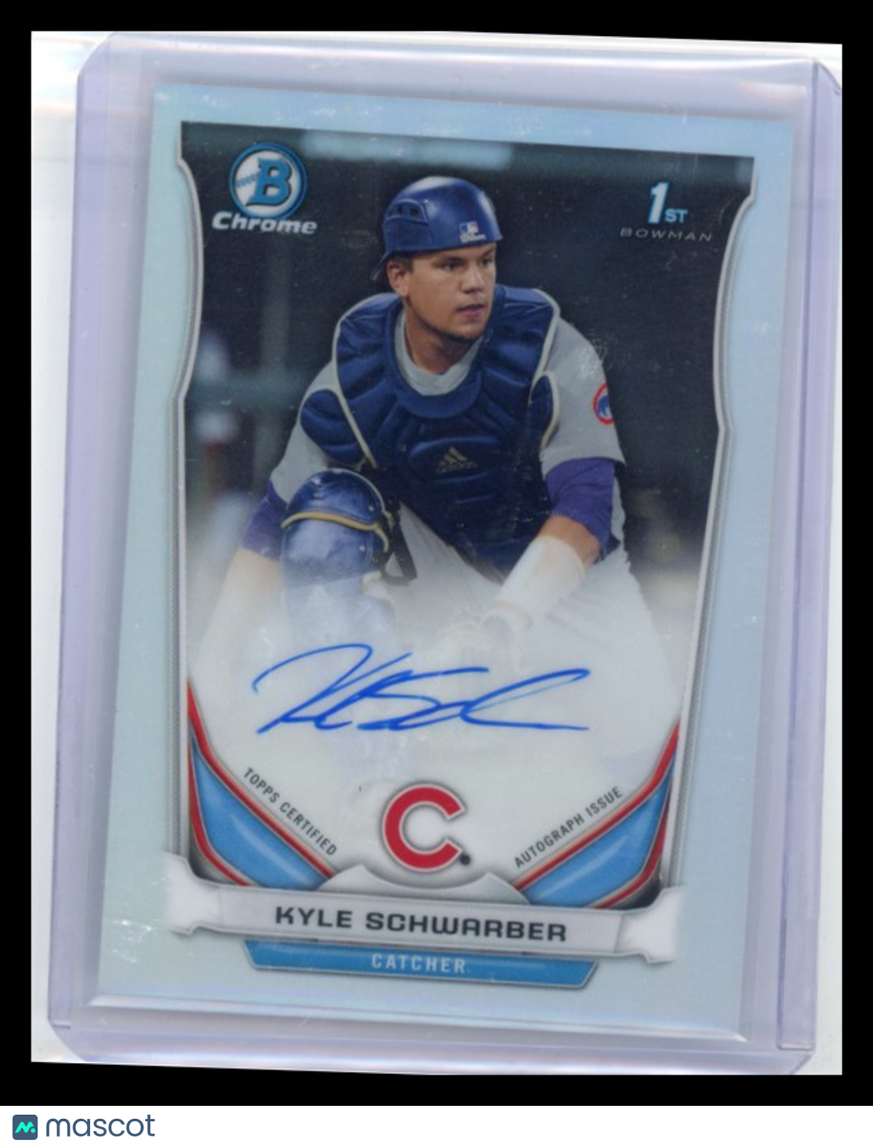Kyle Schwarber - 2014 Bowman Chrome Refractor Auto