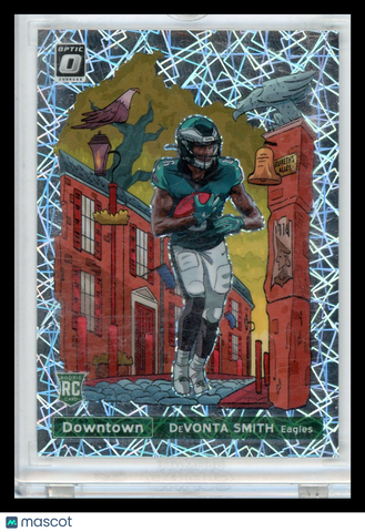 DeVonta Smith - 2021 Panini Donruss Optic Downtown RC
