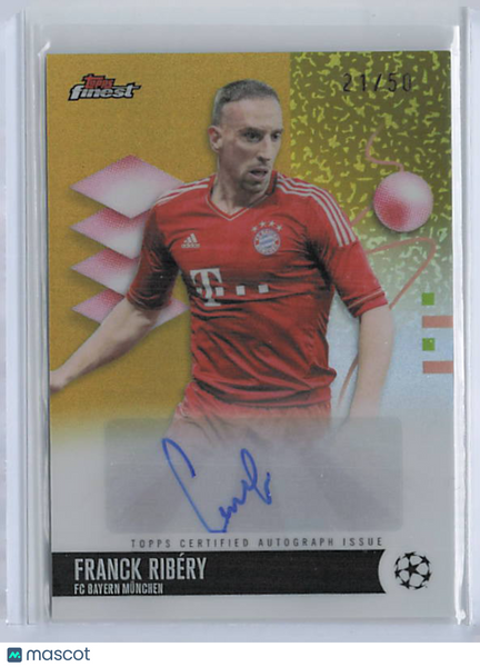 Franck Ribery - 2025-26 Finest Gold Refractor Auto /50