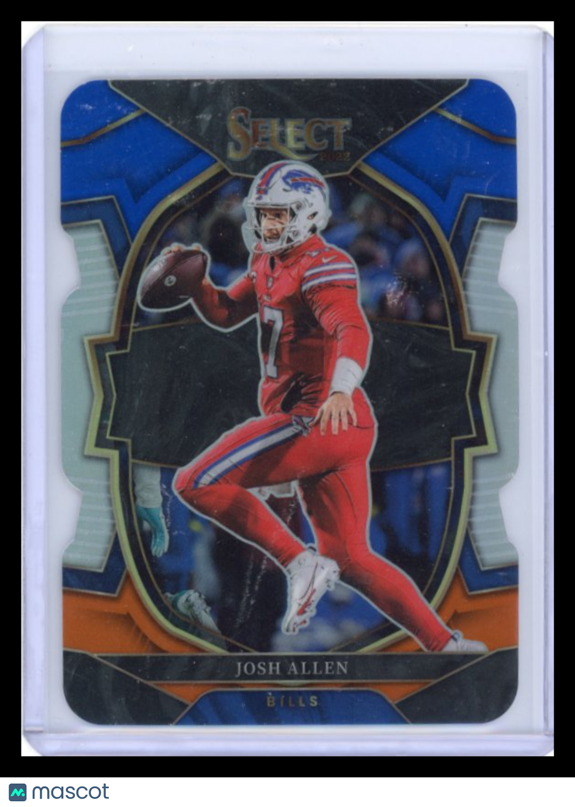 Josh Allen - 2023 Panini Select Die Cut Orange Blue Concourse 06/35