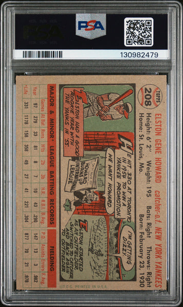 Elston Howard - 1956 Topps PSA 6