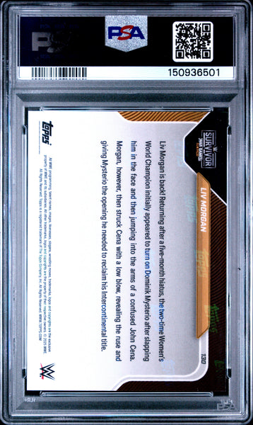 LIV Morgan - 2025 Topps Now WWE PSA 10