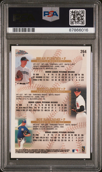 Fntes Hlladay Clment - 1998 Topps Chrome Refractor PSA 9 Rookie